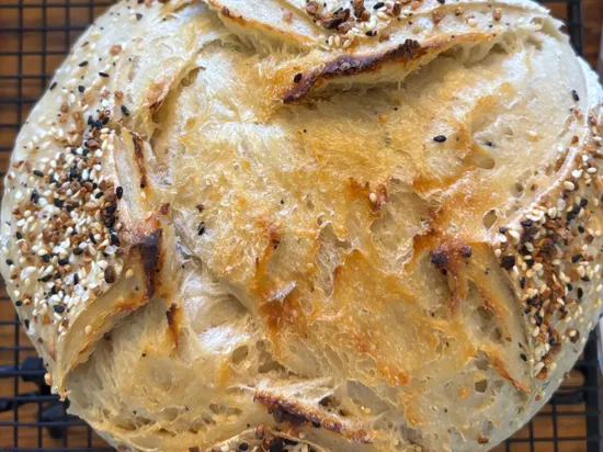 Everything Bagel Seasoning Sourdough